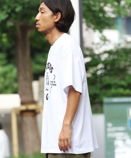 ROOPTOKYO（ループトウキョウ）の「A FEW GOOD KIDS/アフューグッドキッズ GOOD COUPLE TEE レトロロゴ グラフィック Tシャツ（Tシャツ/カットソー・メンズ・ホワイト/ベージュ・M/L/XL）」の14枚目の写真