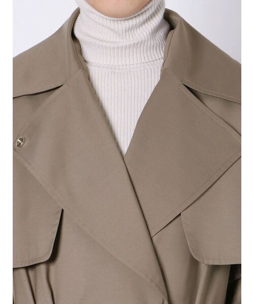 LAGUNAMOON（ラグナムーン）の「ステンカラートレンチコート（その他アウター・レディース・ベージュ/ブラウン・SMALL/MEDIUM）」の10枚目の写真