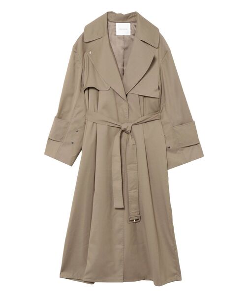 LAGUNAMOON（ラグナムーン）の「ステンカラートレンチコート（その他アウター・レディース・ベージュ/ブラウン・SMALL/MEDIUM）」の9枚目の写真