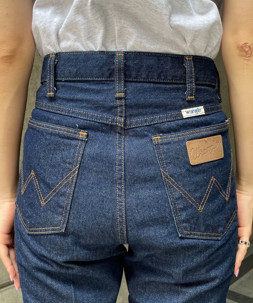 Wrangler(ラングラー)の「【Wrangler/ラングラー】センプレフレアデニム(デニムパンツ・レディース・インディゴブルー・S/XS)」の4枚目の写真