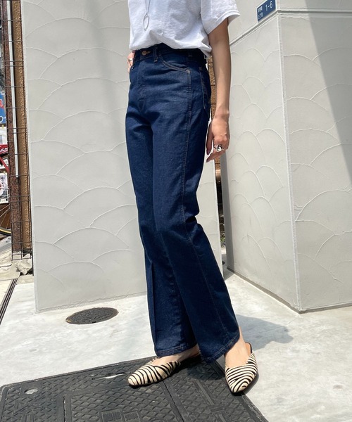 Wrangler(ラングラー)の「【Wrangler/ラングラー】センプレフレアデニム(デニムパンツ・レディース・インディゴブルー・S/XS)」の14枚目の写真