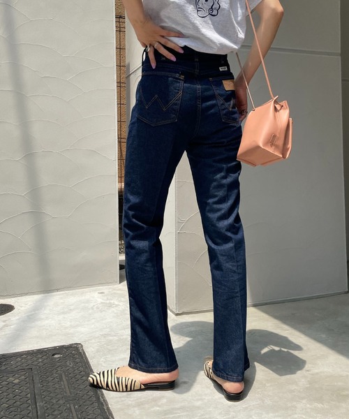 Wrangler(ラングラー)の「【Wrangler/ラングラー】センプレフレアデニム(デニムパンツ・レディース・インディゴブルー・S/XS)」の7枚目の写真