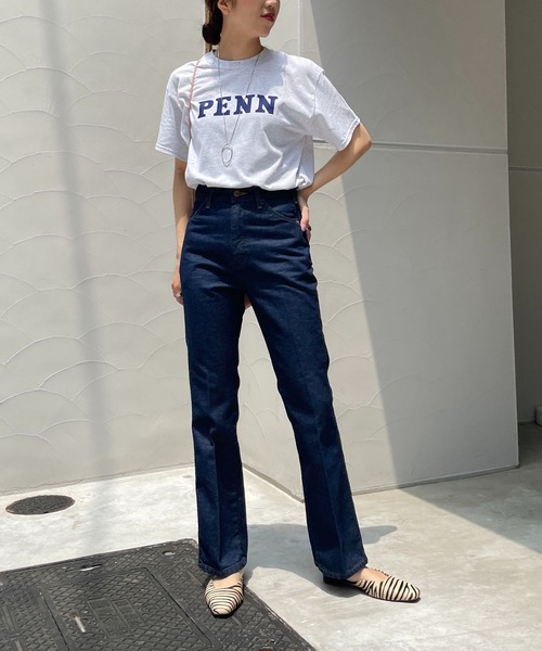 Wrangler(ラングラー)の「【Wrangler/ラングラー】センプレフレアデニム(デニムパンツ・レディース・インディゴブルー・S/XS)」の3枚目の写真