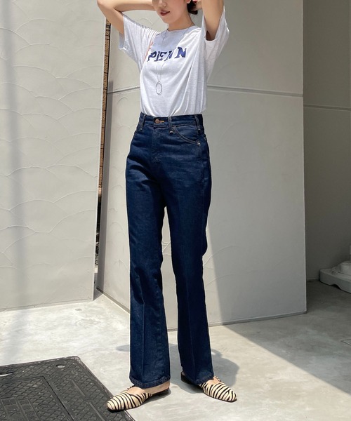 Wrangler(ラングラー)の「【Wrangler/ラングラー】センプレフレアデニム(デニムパンツ・レディース・インディゴブルー・S/XS)」の13枚目の写真
