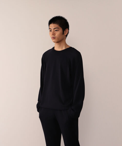 VAPORIZE(ヴェイパライズ)の「VAPORIZE / Easy Knit 2WAY Cardigan(カーディガン/ボレロ・メンズ・ヘザーグレー/ネイビー・MEDIUM/SMALL/LARGE)」の8枚目の写真