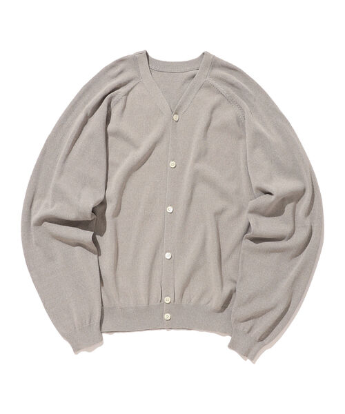 VAPORIZE(ヴェイパライズ)の「VAPORIZE / Easy Knit 2WAY Cardigan(カーディガン/ボレロ・メンズ・ヘザーグレー/ネイビー・MEDIUM/SMALL/LARGE)」の9枚目の写真