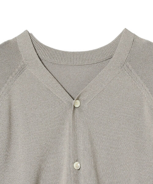 VAPORIZE(ヴェイパライズ)の「VAPORIZE / Easy Knit 2WAY Cardigan(カーディガン/ボレロ・メンズ・ヘザーグレー/ネイビー・MEDIUM/SMALL/LARGE)」の17枚目の写真