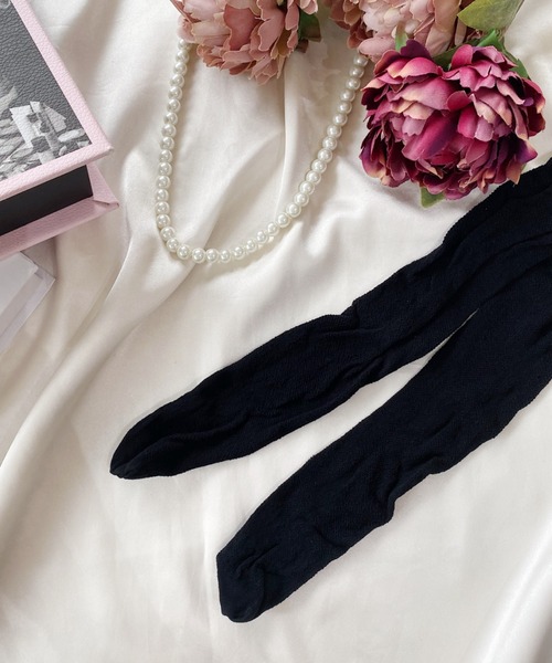 gomme(ゴム)フロッキードットポンチ ＷＢレギンス gomme(ゴム)フロッキードットポンチ WBレギンス