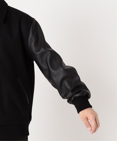 SKOOKUM（スクーカム）の「【SKOOKUM / スクーカム】417別注 STADIUM JACKET / スタジャン（スタジャン・メンズ・ブラック/グレー・MEDIUM/LARGE/X-LARGE）」の17枚目の写真