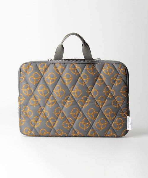 THE STATION STORE(ザ ステーション ストア)の「<Joli Joli(ジョリジョリ)>プリント ブリーフケース 13インチ/PCケース(PC・タブレットケース・レディース・ダークグレー/ホワイト・FREE)」の7枚目の写真