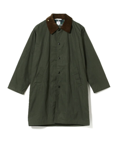 NECESSARY or UNNECESSARY（ネセサリーオアアンネセサリー）の「NECESSARY or UNNECESSARY / N.O.UN ナウン BARBER コート（その他アウター・メンズ・オリーブ・LARGE）」の8枚目の写真