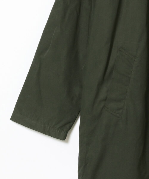 NECESSARY or UNNECESSARY（ネセサリーオアアンネセサリー）の「NECESSARY or UNNECESSARY / N.O.UN ナウン BARBER コート（その他アウター・メンズ・オリーブ・LARGE）」の6枚目の写真