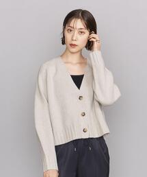 BEAUTY&YOUTH UNITED ARROWS | BY 5ゲージウールショートVネック カーディガン(カーディガン/ボレロ)
