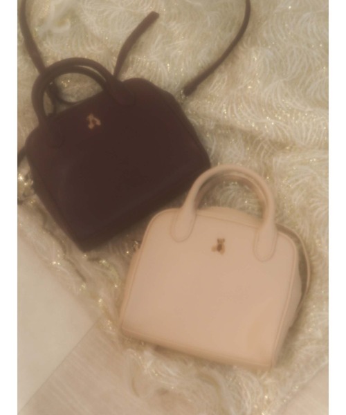 merry jenny(メリージェニー)の「bear刺繍ショルダーbag(ショルダーバッグ・レディース・ブラック/ボルドー/ベージュ・FREE)」の20枚目の写真