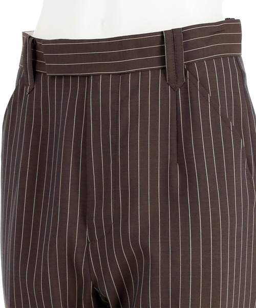 G.V.G.V.(ジーヴィージーヴィー)の「STRAIGHT PANTS(その他パンツ・レディース・ダークネイビー/ブラウン・38/36/34)」の7枚目の写真