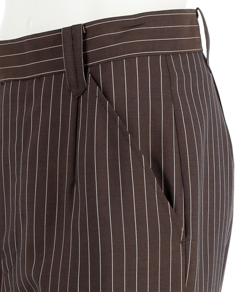 G.V.G.V.(ジーヴィージーヴィー)の「STRAIGHT PANTS(その他パンツ・レディース・ダークネイビー/ブラウン・38/36/34)」の9枚目の写真