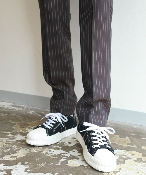 G.V.G.V.(ジーヴィージーヴィー)の「STRAIGHT PANTS(その他パンツ・レディース・ダークネイビー/ブラウン・38/36/34)」の18枚目の写真