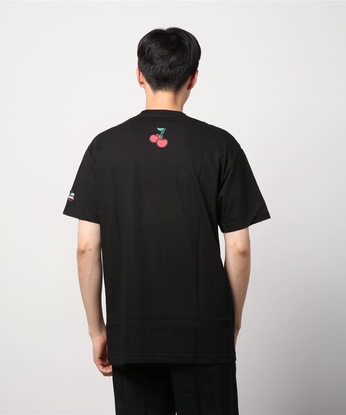 FULL-BK(フルビーケー)の「HARDCORE HAPPINESS TEE (Cherry Ver.)(Tシャツ/カットソー・メンズ・パープル/グリーン・LARGE/X-LARGE/XX-LARGE/MEDIUM)」の4枚目の写真