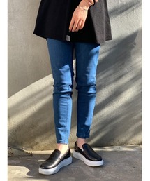 BEARDSLEY | チュニックやシャツワンピースに合わせたレイヤードコーデにも活躍デニムパギンス(その他パンツ)