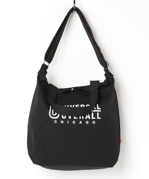 UNIVERSAL OVERALL（ユニバーサルオーバーオール）の「UNIVERSAL OVERALL/スーベニアコットン２ＷＡＹトートBAG UVO-082-A（トートバッグ・レディース・ホワイト/ブラック/スミクロ/オレンジ/ホワイト系その他・ONESIZE）」の10枚目の写真