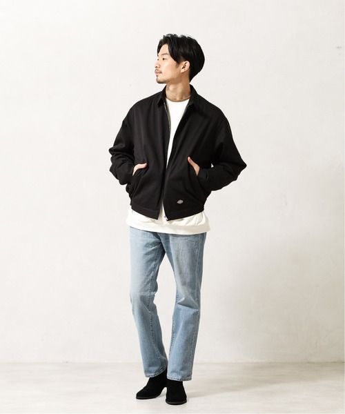 Dickies(ディッキーズ)の「【fosterr / フォスター】 CONSTRUCT BLOUSON by Dickies(ミリタリージャケット・メンズ・ブラック/ベージュ・SMALL/MEDIUM/LARGE)」の9枚目の写真