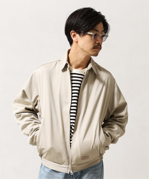 Dickies(ディッキーズ)の「【fosterr / フォスター】 CONSTRUCT BLOUSON by Dickies(ミリタリージャケット・メンズ・ブラック/ベージュ・SMALL/MEDIUM/LARGE)」の6枚目の写真