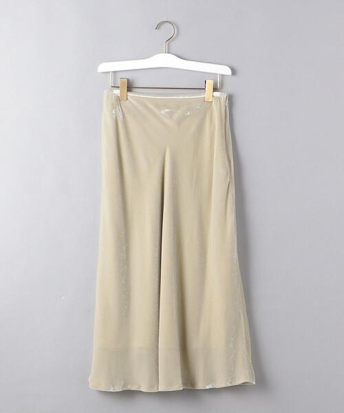 UNITED ARROWS(ユナイテッドアローズ)の「<UNITED ARROWS> ベルベット マーメイド スカート W(スカート・レディース・オフホワイト/ライトブルー・36/38)」の15枚目の写真
