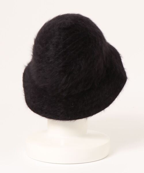 KANGOL（カンゴール）の「【KANGOL / カンゴール】ファーゴラハット（ハット・レディース・ブラック/アイボリー/ピンク/グリーン/ブラック×ゴールド・M/L）」の6枚目の写真