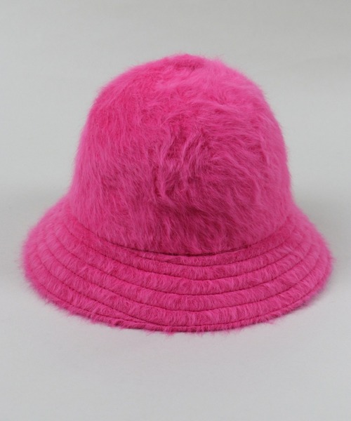 KANGOL（カンゴール）の「【KANGOL / カンゴール】ファーゴラハット（ハット・レディース・ブラック/アイボリー/ピンク/グリーン/ブラック×ゴールド・M/L）」の18枚目の写真