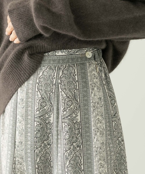 URBAN RESEARCH Sonny Label（アーバンリサーチサニーレーベル）の「ミュルーズプリントスカート（スカート・レディース・ブラック系その他/ベージュ系その他・38/36）」の17枚目の写真