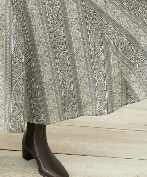 URBAN RESEARCH Sonny Label（アーバンリサーチサニーレーベル）の「ミュルーズプリントスカート（スカート・レディース・ブラック系その他/ベージュ系その他・38/36）」の18枚目の写真