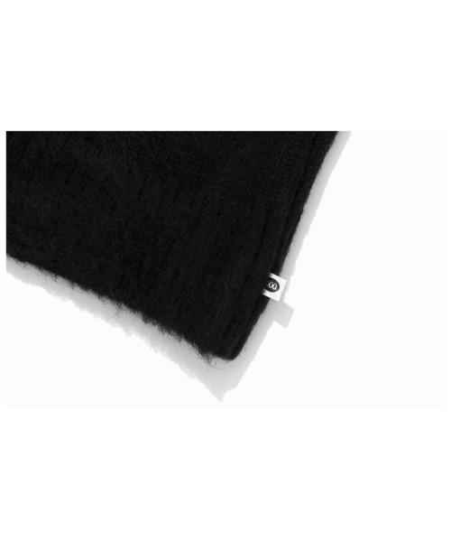 ISTKUNST（イストクンスト）の「A'GEM/9 × .kom『ISTKUNST/イストクンスト』SMILEY KNIT/スマイルニットセーター（ニット/セーター・レディース・ブラック/アイボリー・M/L）」の11枚目の写真
