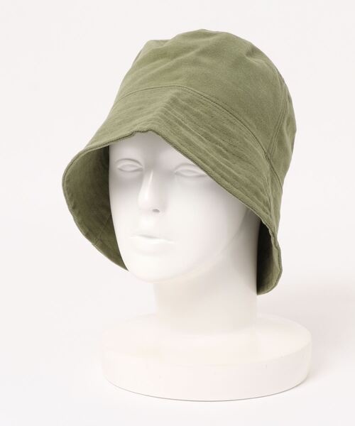 ALAND（エーランド）の「【UNISEX】3.3Field Trip／ピーチスキン バケットHAT　2237451（ハット・レディース・カーキ/オフホワイト/ブラック・FREE）」の3枚目の写真