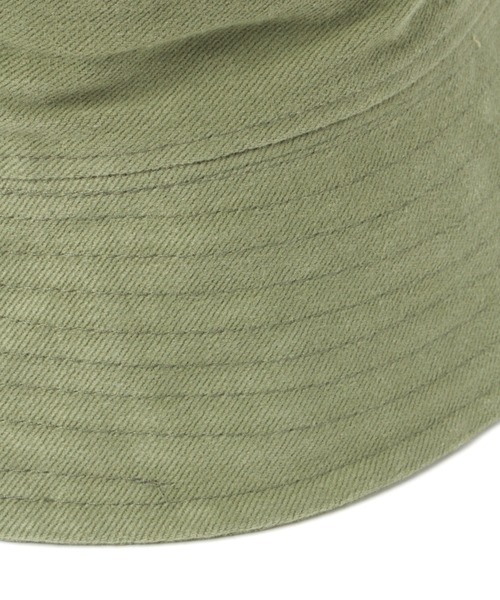 ALAND（エーランド）の「【UNISEX】3.3Field Trip／ピーチスキン バケットHAT　2237451（ハット・レディース・カーキ/オフホワイト/ブラック・FREE）」の4枚目の写真