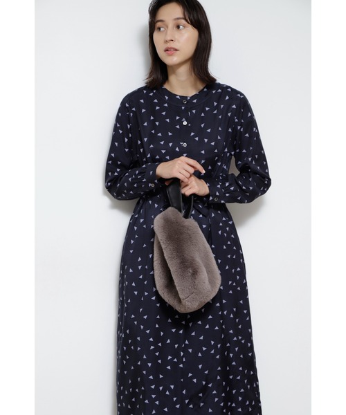 human woman(ヒューマンウーマン)の「◆ファーバッグ(ハンドバッグ・レディース・オレンジ/ホワイト系その他・フリ-)」の5枚目の写真