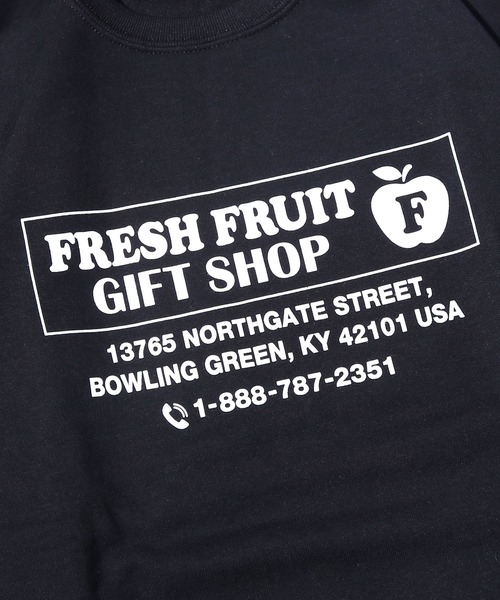 FRUIT OF THE LOOM(フルーツオブザルーム)の「FRUIT OF THE LOOM/フルーツオブザルーム SOUVENIR トレーナー A スウェット 裏起毛(スウェット・メンズ・ホワイト/ブラック/ネイビー/グレー・M/L/XL)」の7枚目の写真