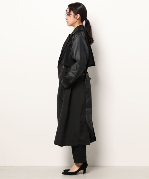 ROSE BUD 異素材コンビネーションコート M rose bud 異素材コンビネーションコート size M ROSE BUD 異素材