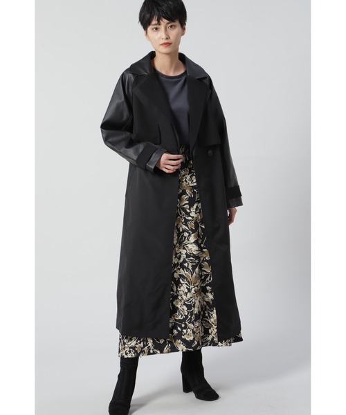 ROSE BUD（ローズバッド）の「異素材トレンチコート（トレンチコート