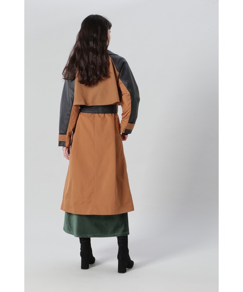 ROSE BUD（ローズバッド）の「異素材トレンチコート（トレンチ