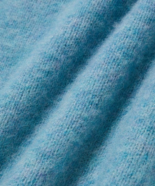 Laurence J Smith（ローレンスジェイスミス）の「【Laurence J Smith】SIDE SEAM CREWNECK LS SWEATER（ニット/セーター・メンズ・サックスブルー/チャコールグレー/ピンク・L）」の12枚目の写真