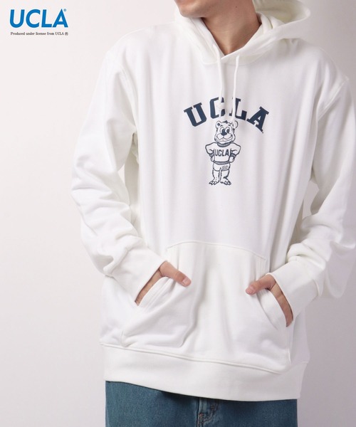 UCLA カルフォニア大学ロサンゼルス校 プリント裏毛スウェットパーカー