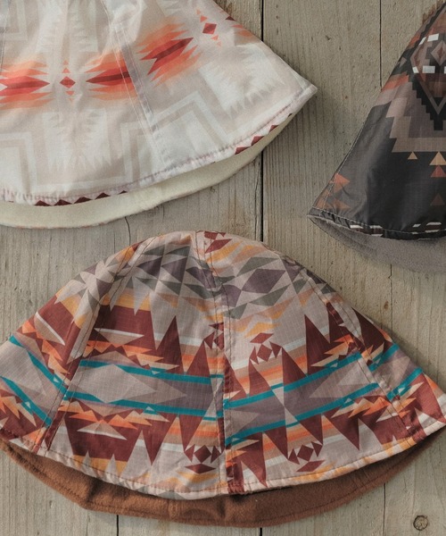 セール】PENDLETON×YURIE REVERSIBLE SAUNA HAT（ハット）｜PENDLETON