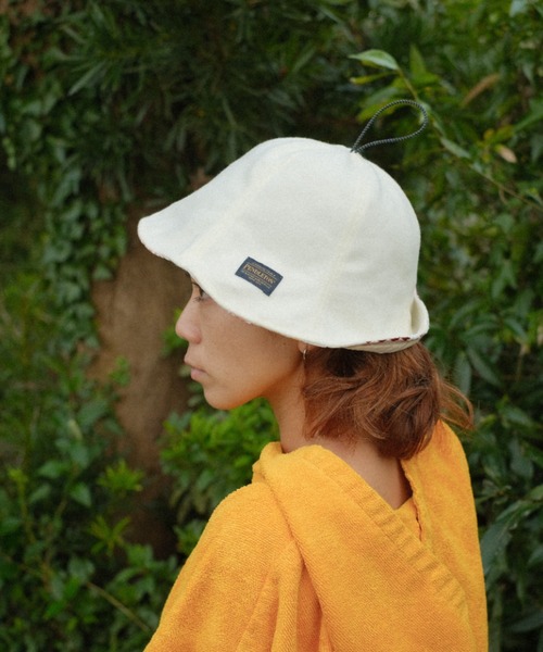 セール】PENDLETON×YURIE REVERSIBLE SAUNA HAT（ハット）｜PENDLETON