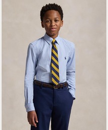 POLO RALPH LAUREN CHILDRENSWEAR | ストライプド コットン ポプリン シャツ(シャツ/ブラウス)