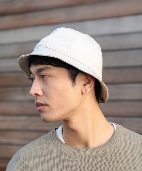 UNION STATION（ユニオンステーション）の「ツイル　メトロハット（ハット・メンズ・ブラック/ベージュ・FREE）」の16枚目の写真