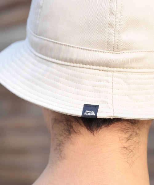 UNION STATION（ユニオンステーション）の「ツイル　メトロハット（ハット・メンズ・ブラック/ベージュ・FREE）」の19枚目の写真