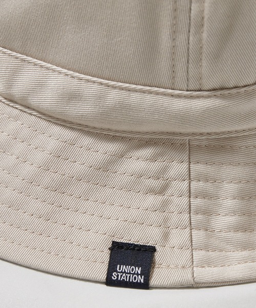 UNION STATION（ユニオンステーション）の「ツイル　メトロハット（ハット・メンズ・ブラック/ベージュ・FREE）」の5枚目の写真