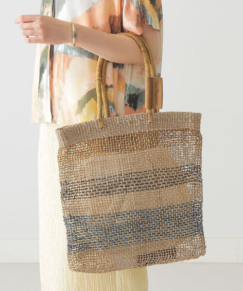 BEAMS LIGHTS(ビームスライツ)の「BAGMATI / 別注 ボーダートートバッグ(トートバッグ・レディース・その他・ONE SIZE)」の1枚目の写真