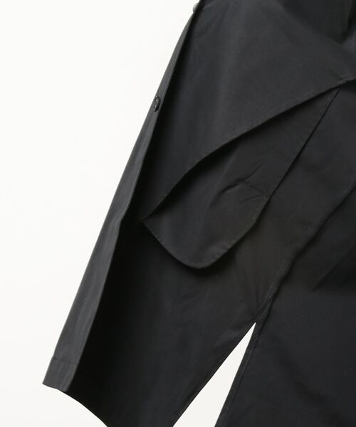 A4A(エーフォーエー)の「A4A/エーフォーエー/ステンカラーコート(ステンカラーコート・メンズ・ブラック/ベージュ・MEDIUM/LARGE)」の4枚目の写真