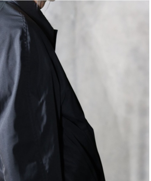 A4A(エーフォーエー)の「A4A/エーフォーエー/ステンカラーコート(ステンカラーコート・メンズ・ブラック/ベージュ・MEDIUM/LARGE)」の10枚目の写真